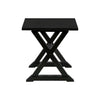 Monarch Specialties I 3987 - Accent Table, End, Side Table, Square, Nightstand, Bedroom, Lamp, Black Veneer, Transitional - - Mounts For Less