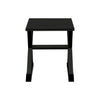Monarch Specialties I 3987 - Accent Table, End, Side Table, Square, Nightstand, Bedroom, Lamp, Black Veneer, Transitional - - Mounts For Less