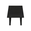 Monarch Specialties I 3987 - Accent Table, End, Side Table, Square, Nightstand, Bedroom, Lamp, Black Veneer, Transitional - - Mounts For Less