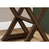 Monarch Specialties I 3988 - Accent Table, End, Side Table, Square, Nightstand, Bedroom, Lamp, Brown Veneer, Transitional - - Mounts For Less