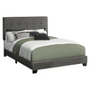 Monarch Specialties I 5803F - Bed, Full Size, Bedroom, Upholstered, Frame Only, Transitional - - Mounts For Less