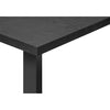 Monarch Specialties I 7601 - Computer Desk, Home Office, Left, Right Set-up, Storage Shelves, 55"L, Work, Laptop, Black Laminate, Black Metal, Contemporary, Modern - - Mounts For Less