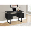 Monarch Specialties I 7606 - Computer Desk, Home Office, Laptop, Storage, 48"L, Work, Black Laminate, Black Metal, Contemporary, Modern - - Mounts For Less