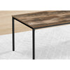 Monarch Specialties I 7893P - Table Set, 3pcs Set, Coffee, End, Black Metal, Brown Reclaimed Laminate, Contemporary, Modern - - Mounts For Less