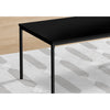 Monarch Specialties I 7894P - Table Set, 3pcs Set, Coffee, End, Black Metal, Black Laminate, Contemporary, Modern - - Mounts For Less