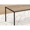 Monarch Specialties I 7895P - Table Set, 3pcs Set, Coffee, End, Black Metal, Dark Taupe Laminate, Contemporary, Modern - - Mounts For Less