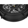Monarch Specialties I 9015 - Clocks, 12" Round, Gear Mechanism, Table Clock, Black, Transitional - - Mounts For Less