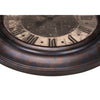 Monarch Specialties I 9027 - Clocks, 30" Round, Large Oversized, Wall Clock, Brown, Transitional - - Mounts For Less