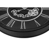 Monarch Specialties I 9032 - Clocks, 30" Round, Gear Mechanism, Large Oversized, Wall Clock, Black, Transitional - - Mounts For Less