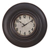 Monarch Specialties I 9045 - Clocks, 20" Round, Wall Clock, Antique Brown, Transitional - - Mounts For Less