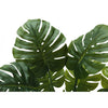 Monarch Specialties I 9510 - Artificial Plant, 45" Tall, Monstera Tree, Indoor, Faux, Fake, Floor, Greenery, Potted, Real Touch, Decorative, Green Leaves, Black Pot - - Mounts For Less