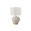 Monarch Specialties I 9617 - Lighting, 21"H, Table Lamp, Ivory / Cream Shade, Cream Resin, Transitional - - Mounts For Less