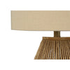 Monarch Specialties I 9628 - Lighting, 22"H, Table Lamp, Brown Rope, Beige Shade, Transitional - - Mounts For Less