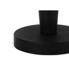 Monarch Specialties I 9643 - Lighting, Set Of 2, 24"H, Table Lamp, Usb Port Included, Black Metal, Ivory / Cream Shade, Contemporary - - Mounts For Less