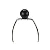 Monarch Specialties I 9655 - Lighting, 24"H, Table Lamp, Black Resin, Ivory / Cream Shade, Contemporary - - Mounts For Less