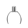 Monarch Specialties I 9657 - Lighting, 28"H, Table Lamp, Nickel Metal, Ivory / Cream Shade, Contemporary - - Mounts For Less