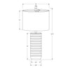 Monarch Specialties I 9706 - Lighting, 28"H, Table Lamp, Cream Resin, Ivory / Cream Shade, Transitional - - Mounts For Less