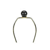 Monarch Specialties I 9708 - Lighting, 22"H, Table Lamp, Black Ceramic, Ivory / Cream Shade, Transitional - - Mounts For Less