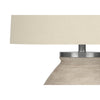 Monarch Specialties I 9714 - Lighting, 25"H, Table Lamp, Cream Concrete, Beige Shade, Contemporary - - Mounts For Less