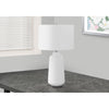 Monarch Specialties I 9716 - Lighting, 26"H, Table Lamp, Cream Ceramic, Ivory / Cream Shade, Modern - - Mounts For Less