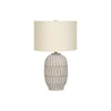 Monarch Specialties I 9720 - Lighting, 24"H, Table Lamp, Cream Resin, Ivory / Cream Shade, Transitiona - - Mounts For Less