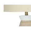 Monarch Specialties I 9724 - Lighting, 27"H, Table Lamp, Cream Ceramic, Beige Shade, Contemporary - - Mounts For Less