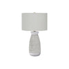 Monarch Specialties I 9725 - Lighting, 27"H, Table Lamp, Grey Ceramic, Grey Shade, Contemporary - - Mounts For Less