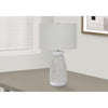 Monarch Specialties I 9725 - Lighting, 27"H, Table Lamp, Grey Ceramic, Grey Shade, Contemporary - - Mounts For Less