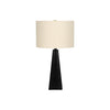 Monarch Specialties I 9726 - Lighting, 27"H, Table Lamp, Black Resin, Beige Shade, Modern - - Mounts For Less