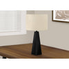 Monarch Specialties I 9726 - Lighting, 27"H, Table Lamp, Black Resin, Beige Shade, Modern - - Mounts For Less