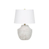 Monarch Specialties I 9729 - Lighting, 20"H, Table Lamp, Cream Concrete, Ivory / Cream Shade, Modern - - Mounts For Less