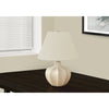 Monarch Specialties I 9733 - Lighting, 21"H, Table Lamp, Cream Resin, Ivory / Cream Shade, Transitional - - Mounts For Less