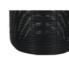 Monarch Specialties I 9734 - Lighting, 23"H, Table Lamp, Black Rattan, Ivory / Cream Shade, Modern - - Mounts For Less