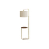 Monarch Specialties I 9754 - Lighting, 67"H, Floor Lamp, Usb Port Included, Brass Metal, Beige Shade, Contemporary - - Mounts For Less