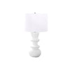 Monarch Specialties I 9762 - Lighting, 26"H, Cream Ceramic, Ivory / Cream Shade, Contemporary - - Mounts For Less