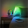 Monster - Sound-Responsive LED Light with Headphone Stand and Built-in Wireless Charger, Black - - Mounts For Less