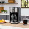 Mr. Coffee - 12 Cup Programmable Coffeemaker, Rapid Brewing, Stainless Steel - - Mounts For Less