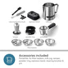 Philips - BaristaBrew Semi-Automatic Espresso Machine, Calibrated Tamper, 250g Bean Container - PSA3218/01 - - Mounts For Less