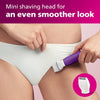 Philips - Cordless Bikini Trimmer for Women with Accessories and Carrying Pouch, Purple - - Mounts For Less