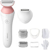 Philips - Cordless Women's Shaver Series 6000, For Wet or Dry Skin, Pink - - Mounts For Less