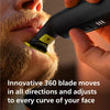 Philips - One Blade Pro 360 Electric Shaver for Body and Face, 100% Waterproof - - Mounts For Less