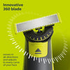 Philips - OneBlade Cordless Electric Face Shaver, Wet or Dry, Green - - Mounts For Less