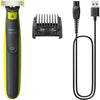 Philips - OneBlade Cordless Electric Face Shaver, Wet or Dry, Green - - Mounts For Less