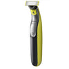 Philips - OneBlade Rechargeable Face and Body Shaver/Trimmer, Wet and Dry, Green - - Mounts For Less
