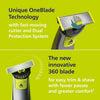 Philips - OneBlade Rechargeable Face and Body Shaver/Trimmer, Wet and Dry, Green - - Mounts For Less