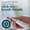 Philips - Sonicare 4100 Rechargeable Electric Toothbrush with Pressure Sensor, White - - Mounts For Less