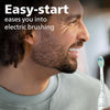 Philips - Sonicare 4100 Rechargeable Electric Toothbrush with Pressure Sensor, White - - Mounts For Less