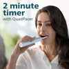 Philips - Sonicare 4100 Rechargeable Electric Toothbrush with Pressure Sensor, White - - Mounts For Less