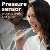 Philips - Sonicare 4100 Rechargeable Electric Toothbrush with Pressure Sensor, White - - Mounts For Less