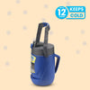 Pinnacle - Portable Insulated Water Jug, 2.5 Liter Capacity, Leakproof, Blue - - Mounts For Less